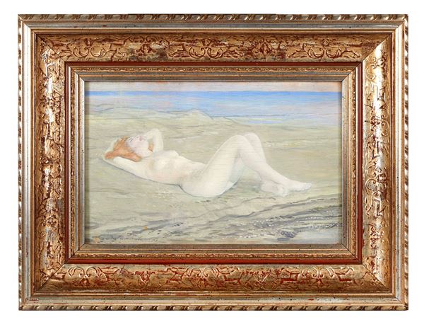 Camillo Innocenti - “Fanciulla distesa”