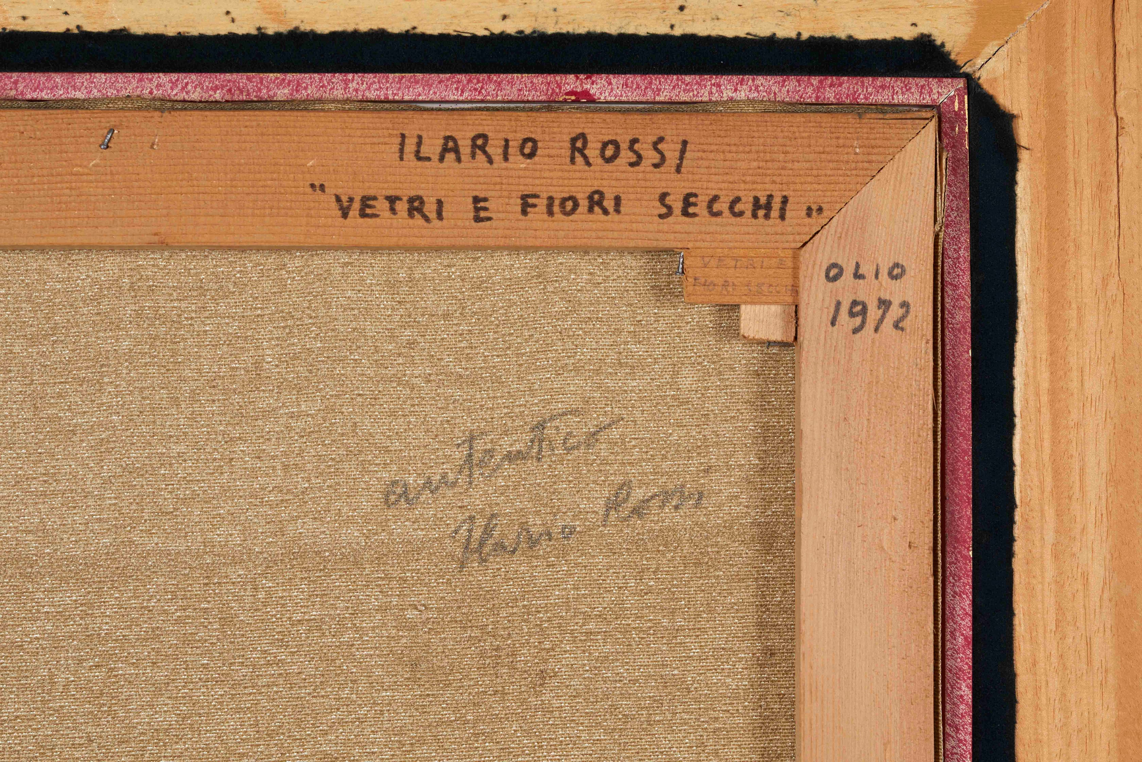 Ilario Rossi - Vetri e fiori secchi