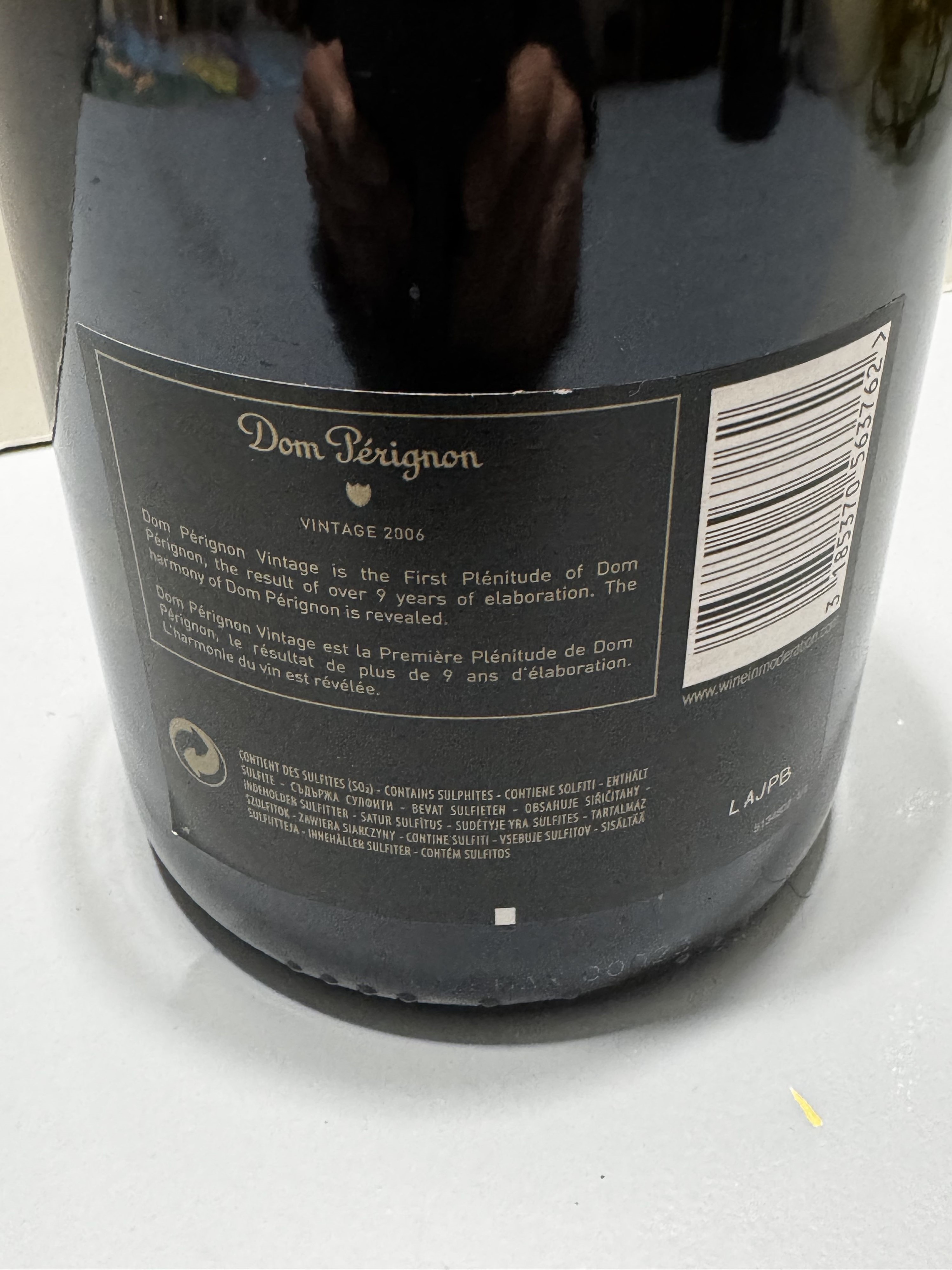 Dom Perignon vintage