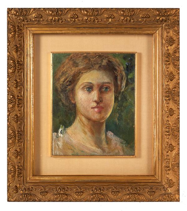 Emilio Gola - “Volto di fanciulla”