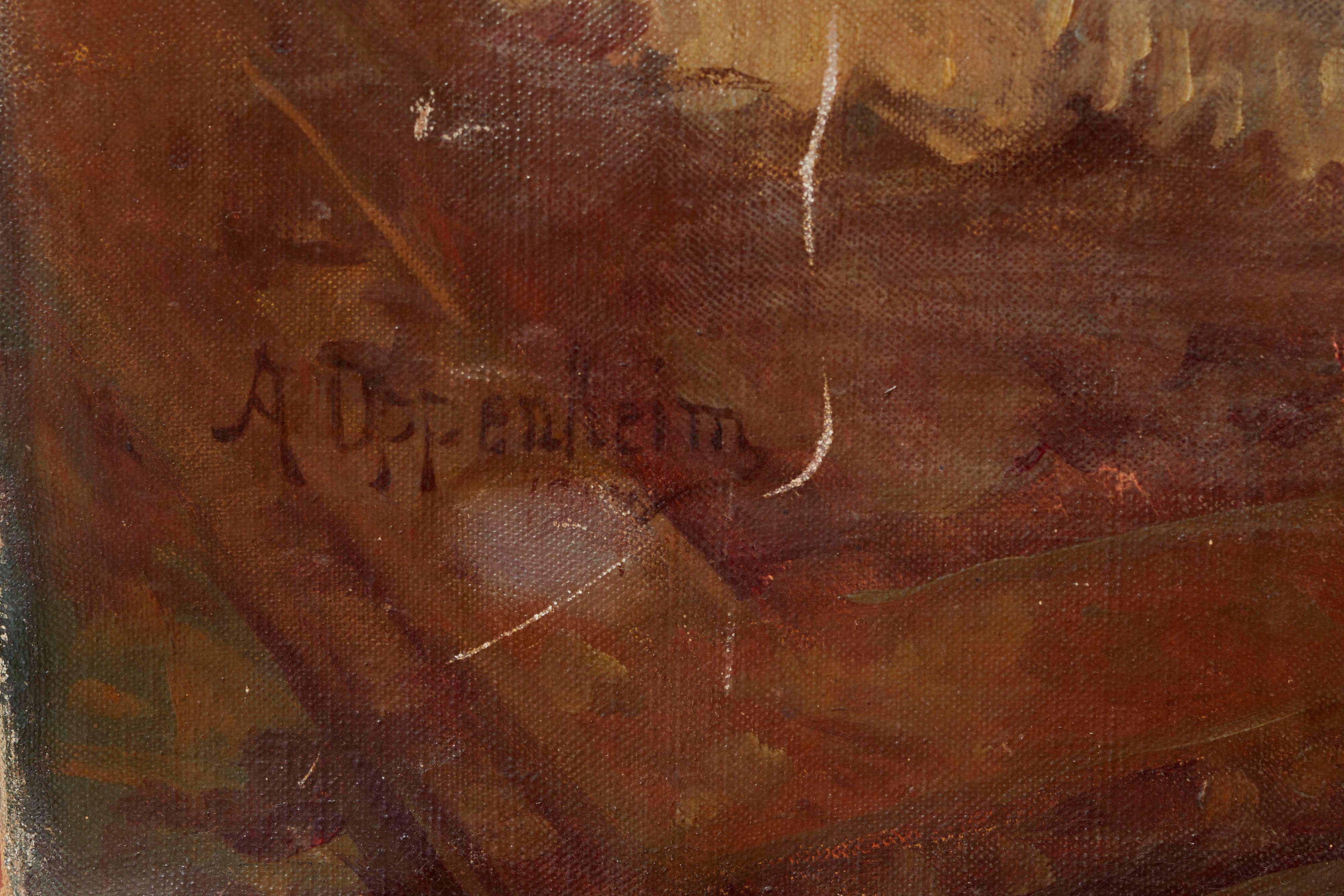 Adeline Oppenheim Guimard - Ritratto di signora - Olio su tela