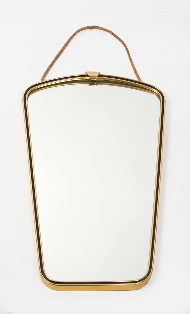 Specchio in ottone  - Asta Design e Arti Decorative - Fidelis Auctions