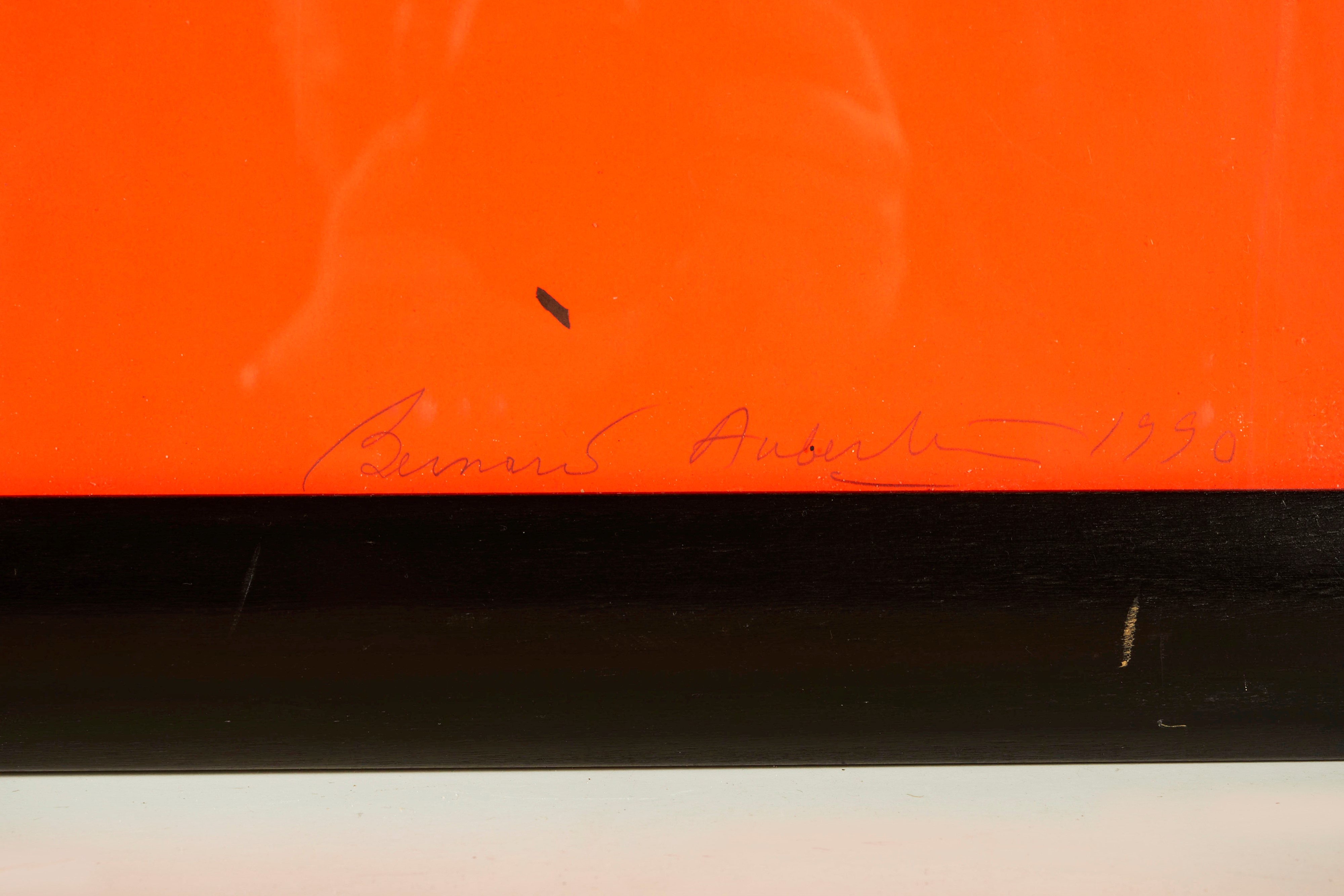 Bernard Aubertin - Semema (bruciatura su carta), 1990