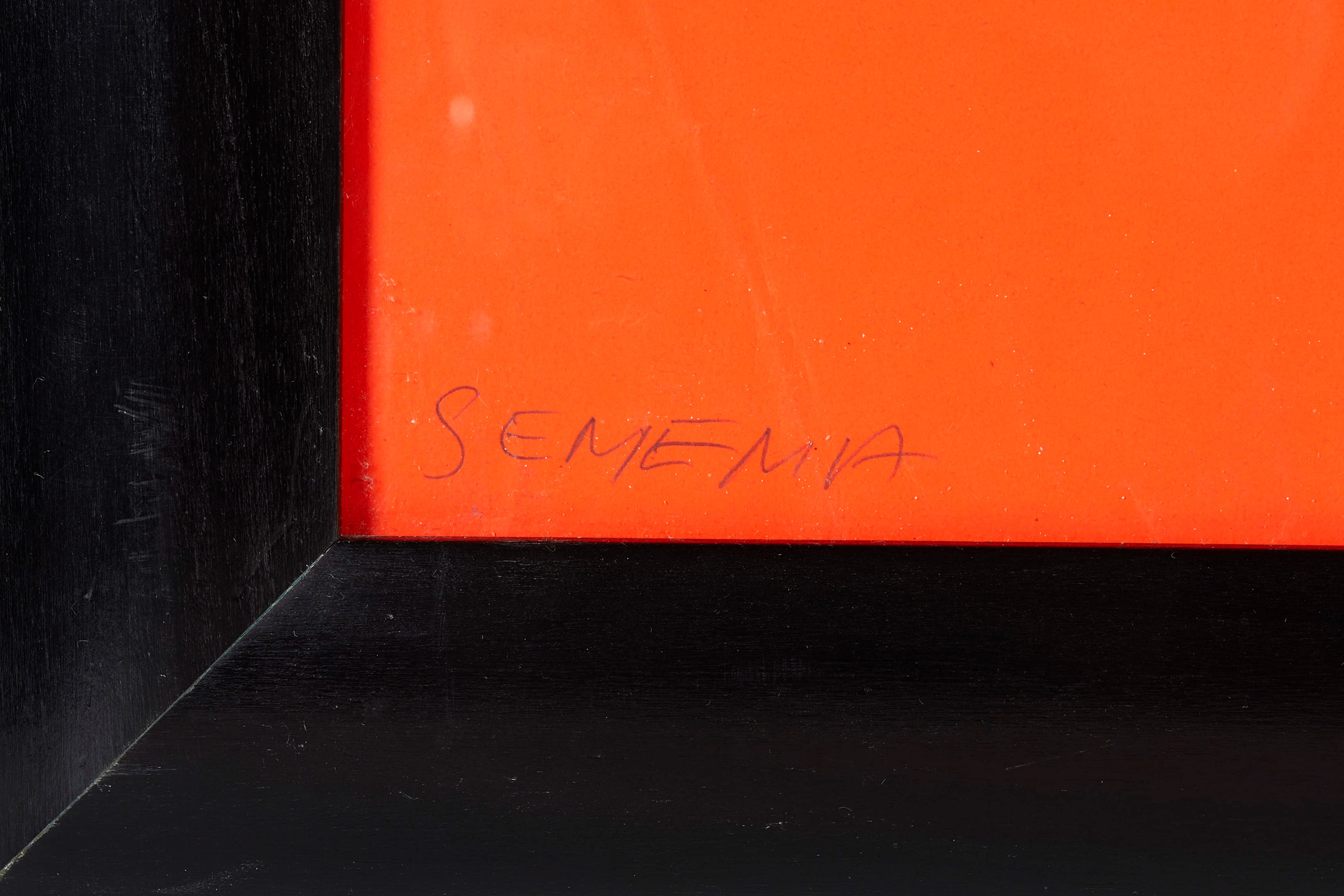 Bernard Aubertin - Semema (bruciatura su carta), 1990