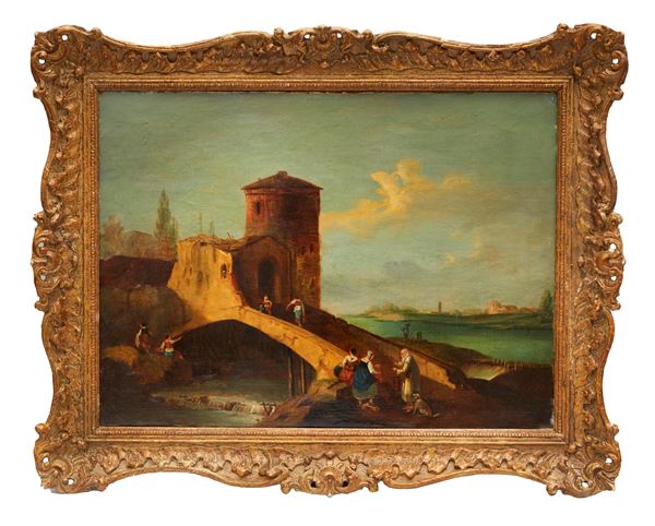 Giuseppe Zais - "Passaggio sul ponte"