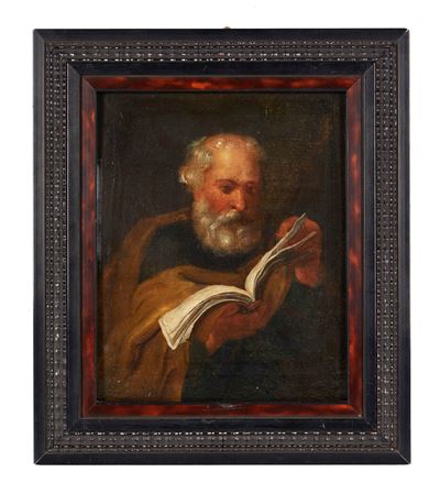Maestro fiammingo del XVII secolo, Coppia di dipinti raffiguranti i Santi Pietro e Paolo