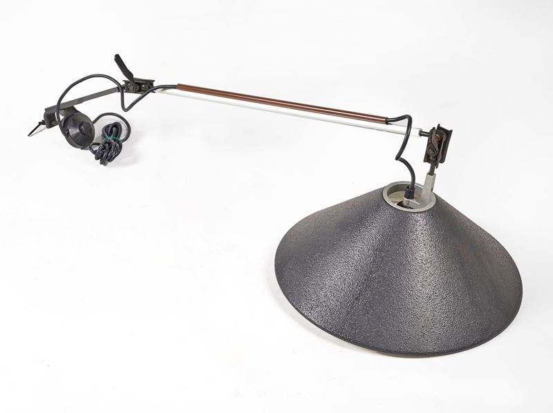 Enzo Mari,Giancarlo Fassina : Lampada a morsetto  - Asta Design e Arti Decorative - Fidelis Auctions