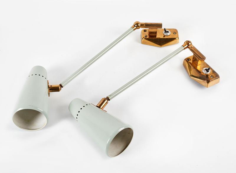 Stilnovo : Coppia di lampade  - Asta Design e Arti Decorative - Fidelis Auctions