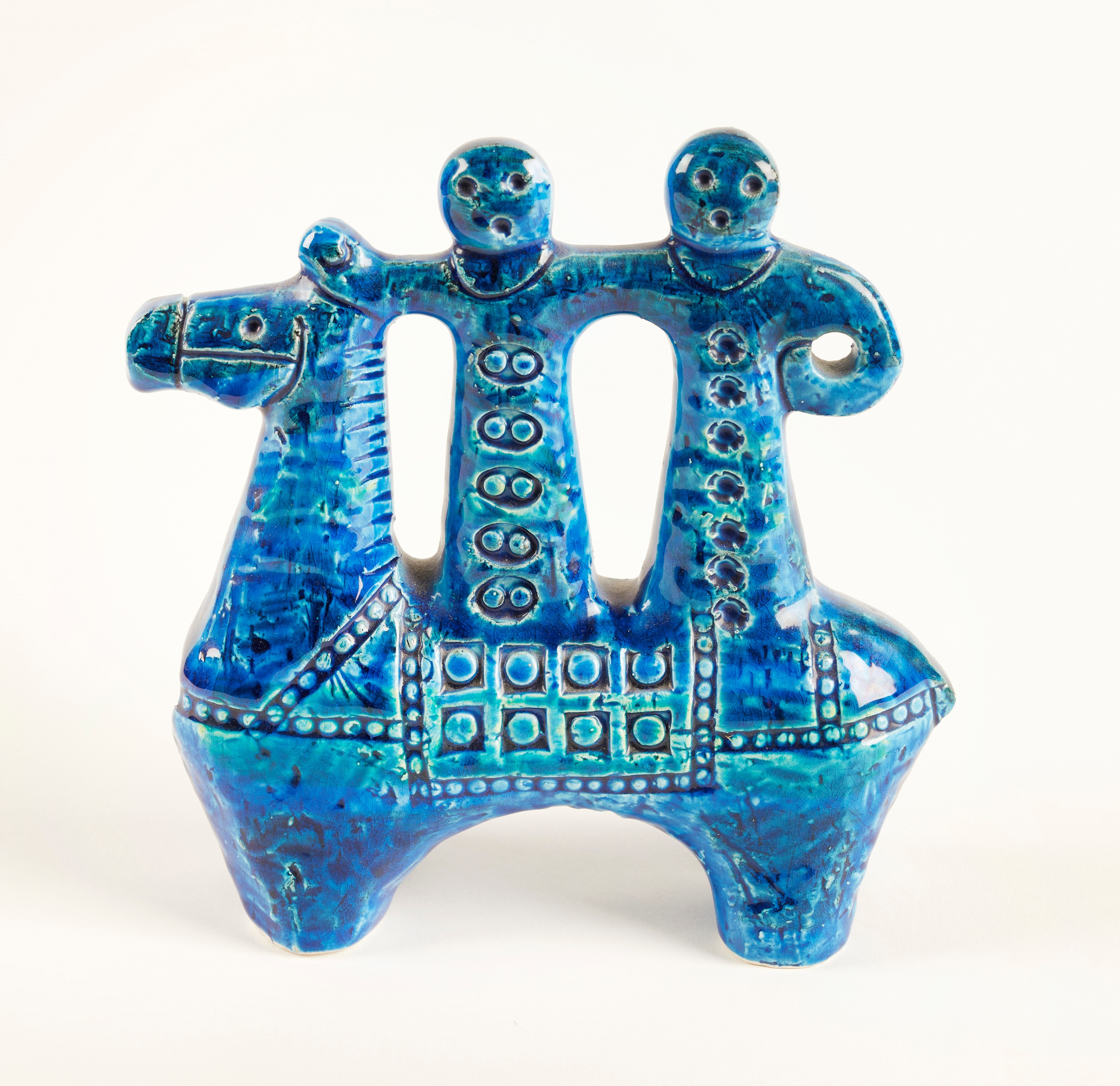 Vaso e scultura in ceramica