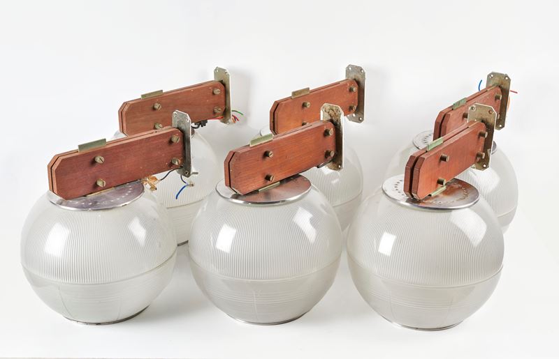 Lotto di 6 applique  - Asta Design e Arti Decorative - Fidelis Auctions