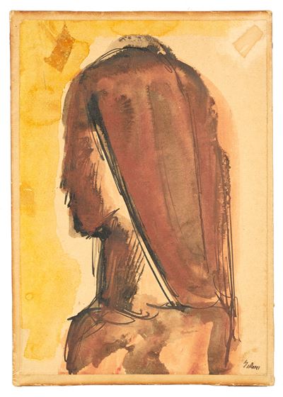 Senza titolo (tempera su carta intelata)