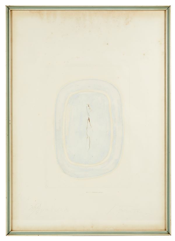 Lucio Fontana - "Concetto spaziale"