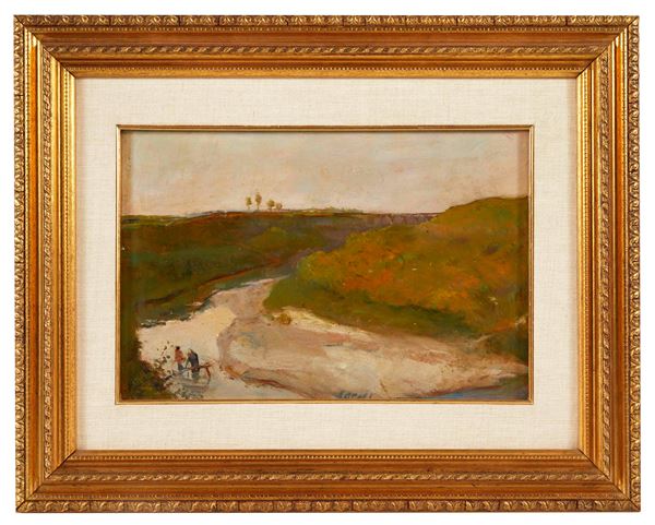 Bruno Saetti - "Il fiume santerno"