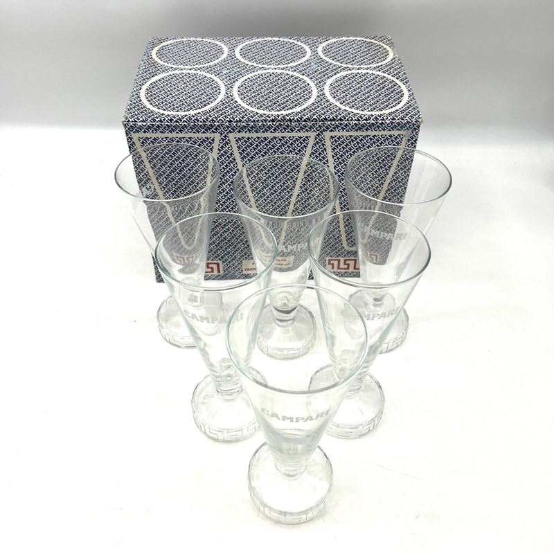 Matteo Thun : 6 Bicchieri "Greca"  - Asta Design e Arti Decorative - Fidelis Auctions