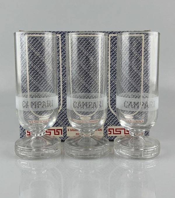 Matteo Thun - Lotto di 6 bicchieri "Greca"