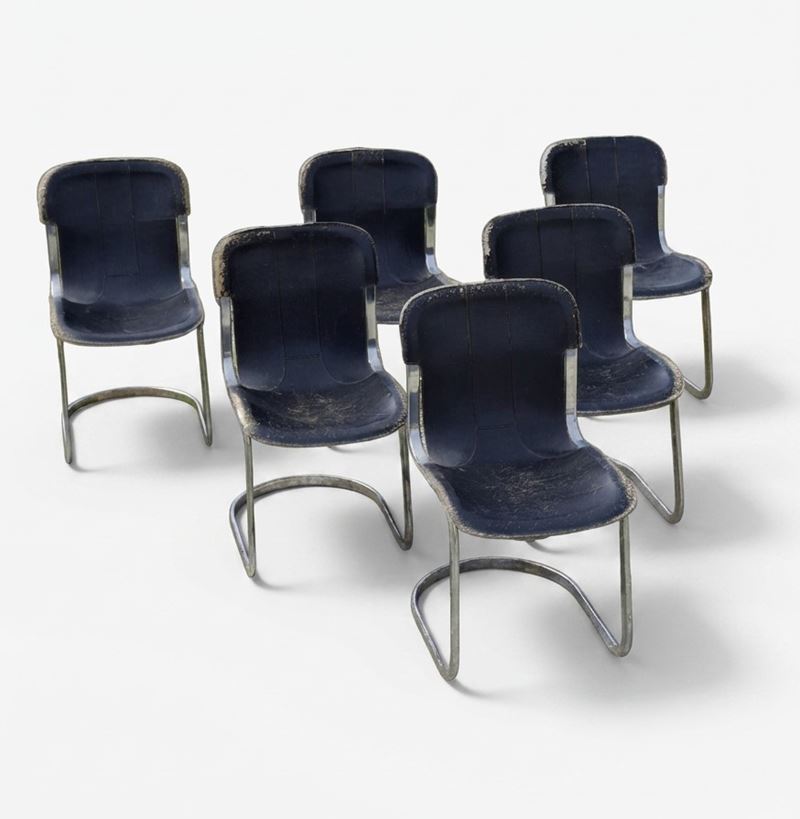 Cidue : Sei sedie "Stolar"  - Asta Design e Arti Decorative - Fidelis Auctions