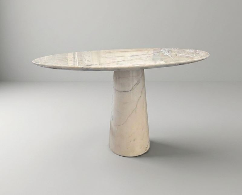 Tavolo in marmo bianco  - Asta Design e Arti Decorative - Fidelis Auctions