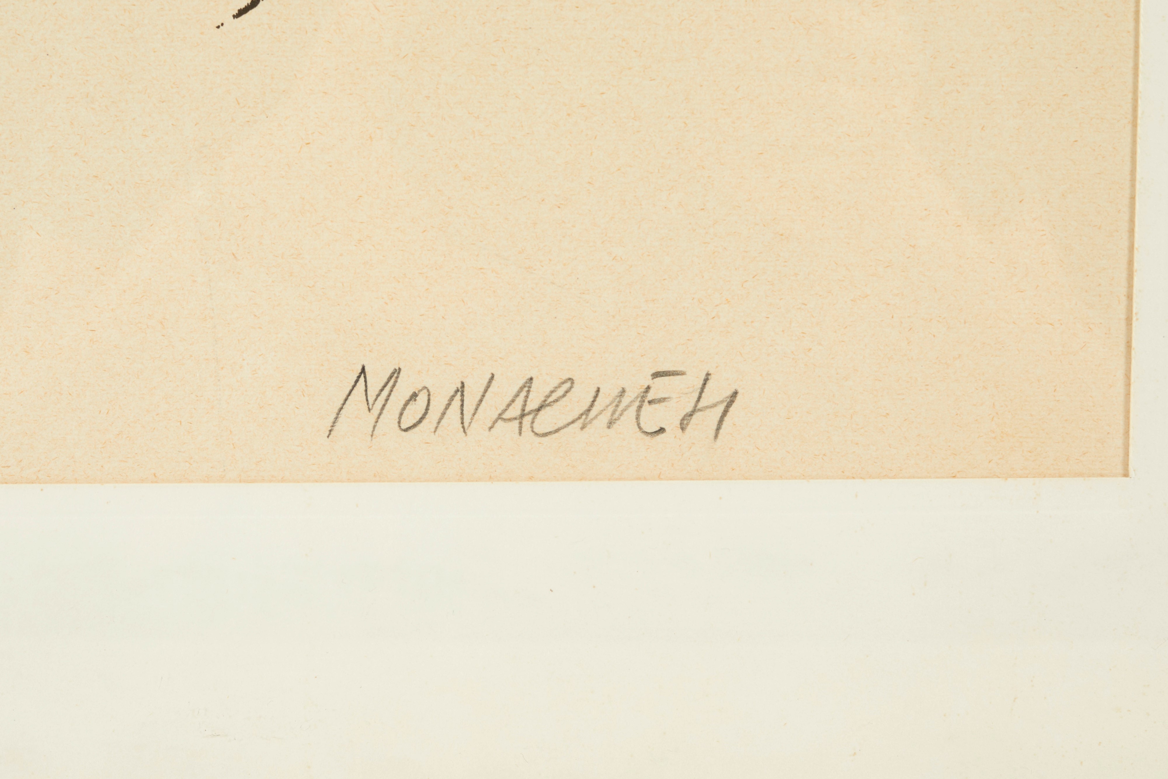 Sante Monachesi - Senza titolo (litografia a colori)