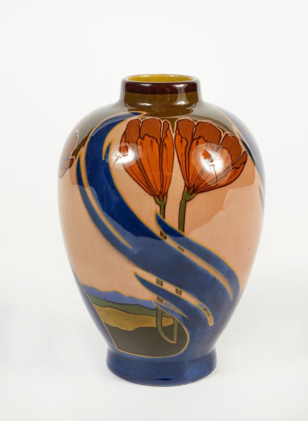 Carl Sigmund Luber - Vaso in stile Jugendstil