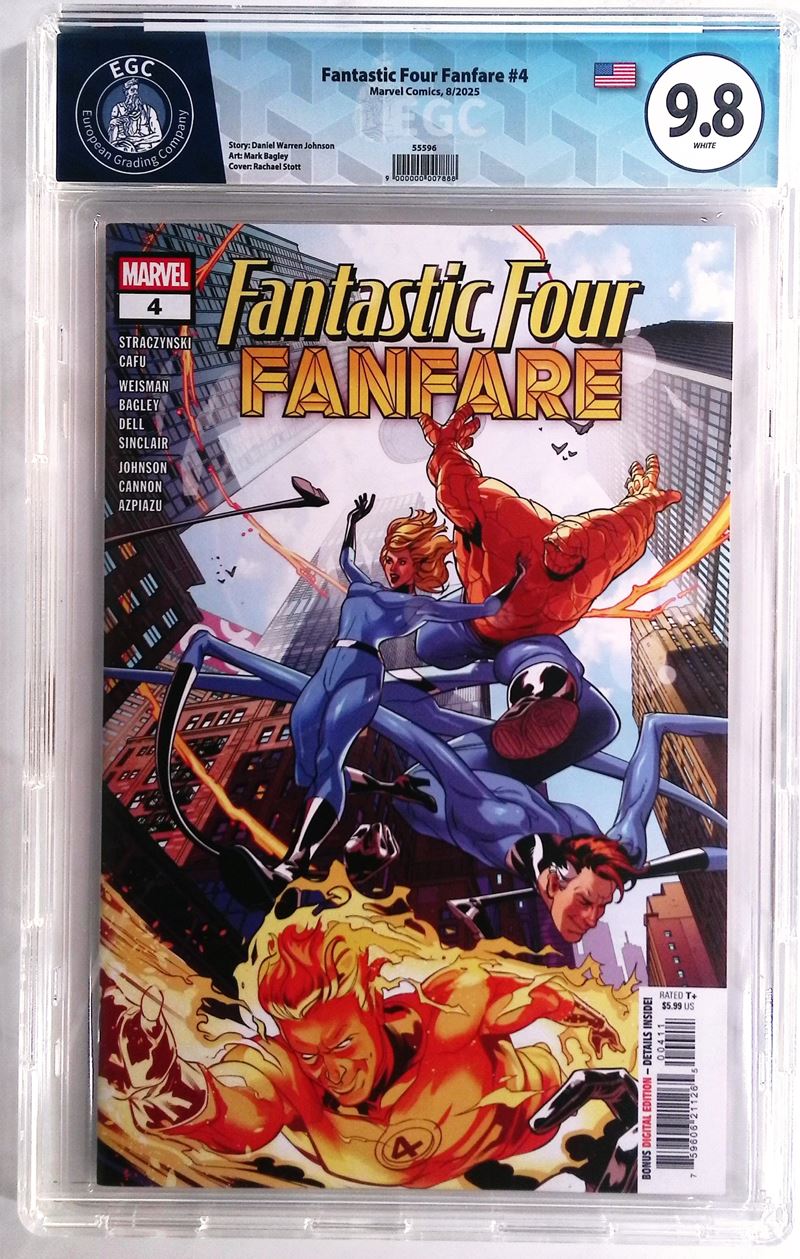 Fantastic Four Fanfare #4  - Asta Exclusive Comics e Fumetti Gradati - Fidelis Auctions