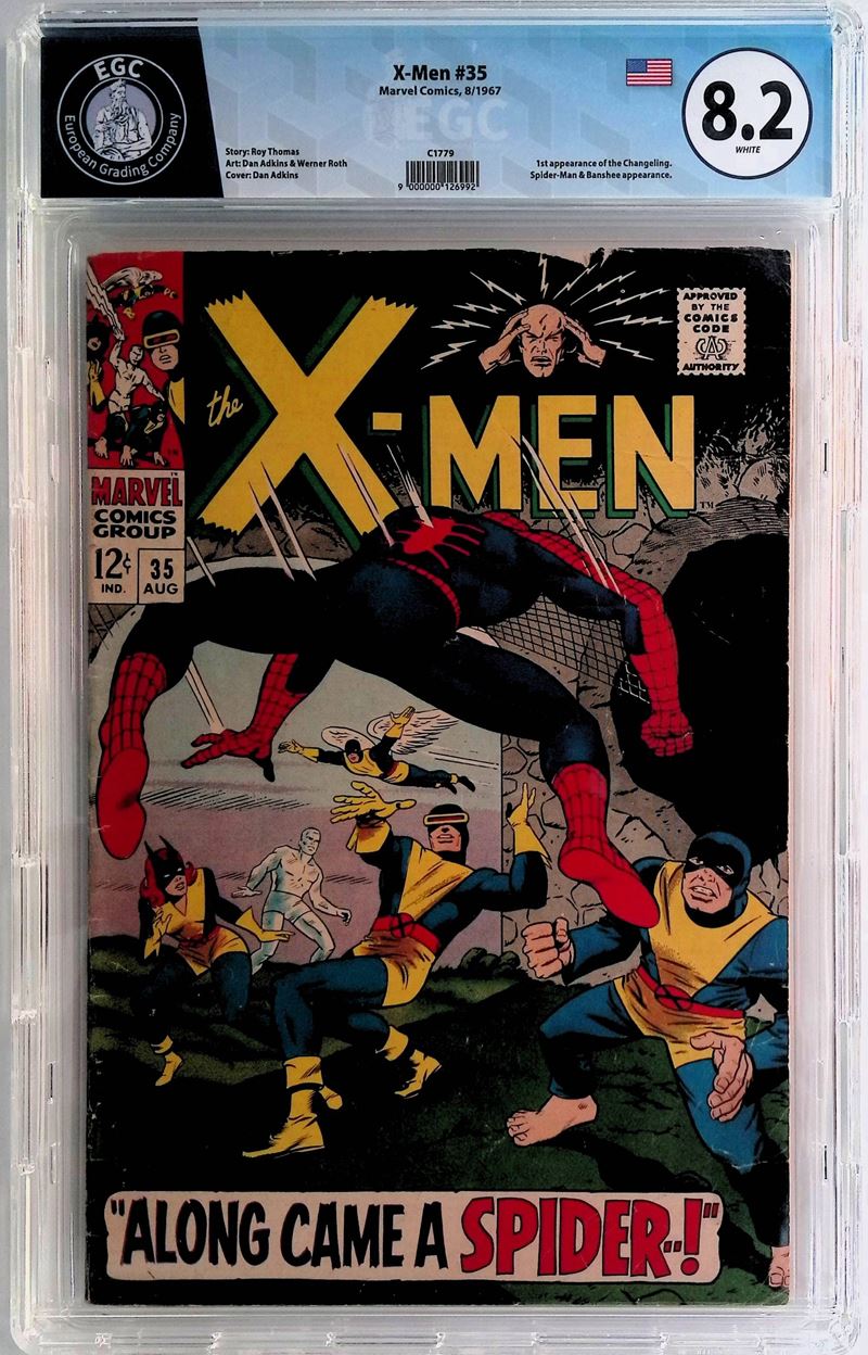 X-Men #35  - Asta Exclusive Comics e Fumetti Gradati - Fidelis Auctions