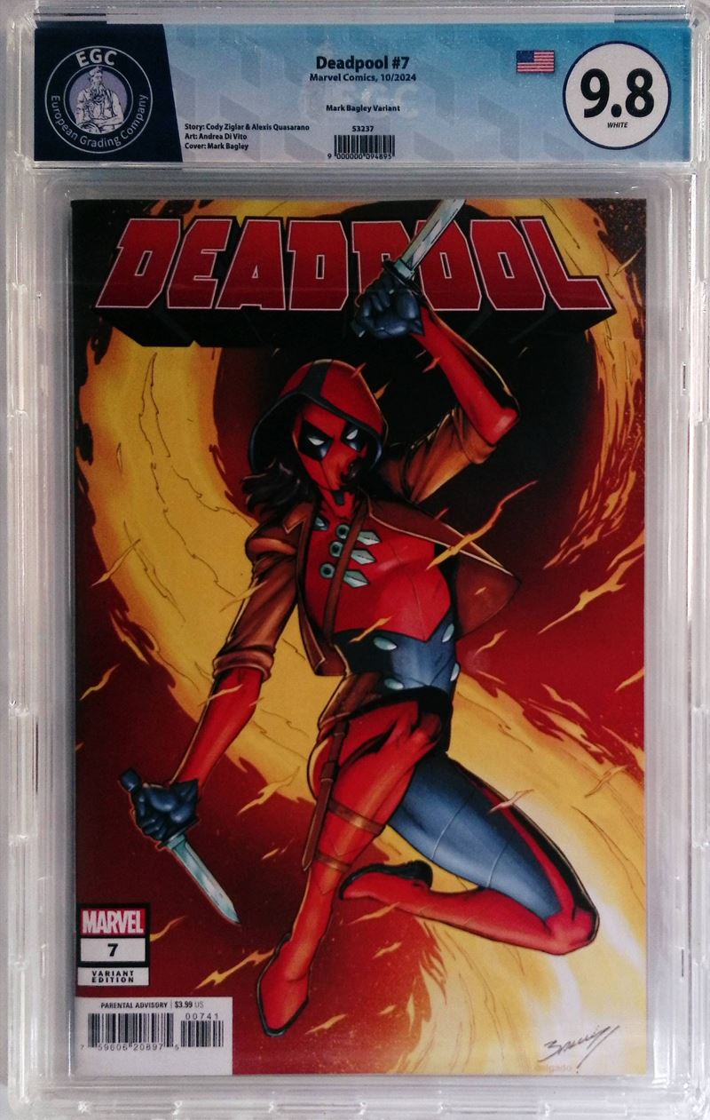 Deadpool #7  - Asta Exclusive Comics e Fumetti Gradati - Fidelis Auctions