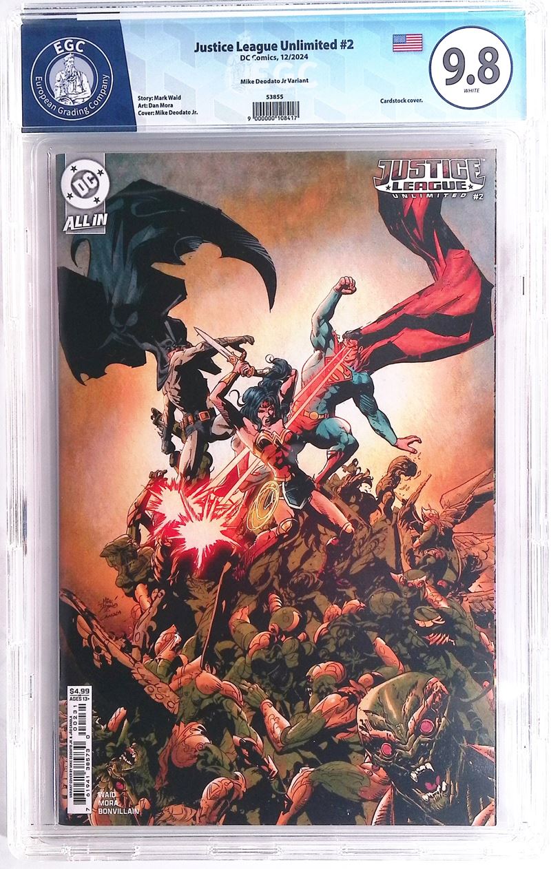 Justice League Unlimited #2  - Asta Exclusive Comics e Fumetti Gradati - Fidelis Auctions