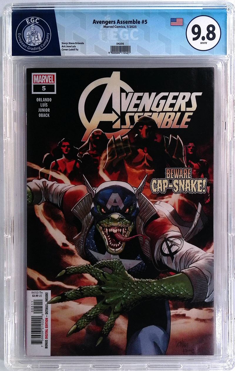 Avengers Assemble #5  - Asta Exclusive Comics e Fumetti Gradati - Fidelis Auctions