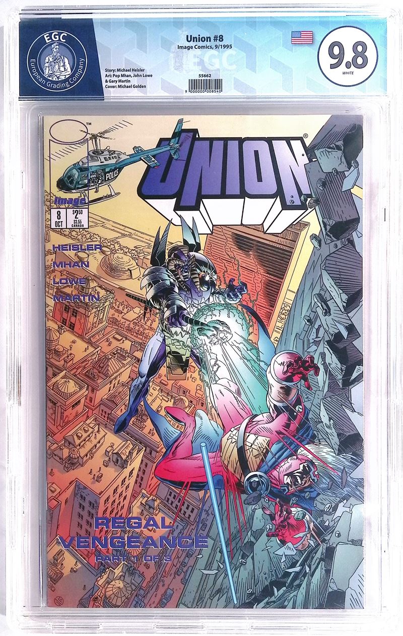 Union #8  - Asta Exclusive Comics e Fumetti Gradati - Fidelis Auctions