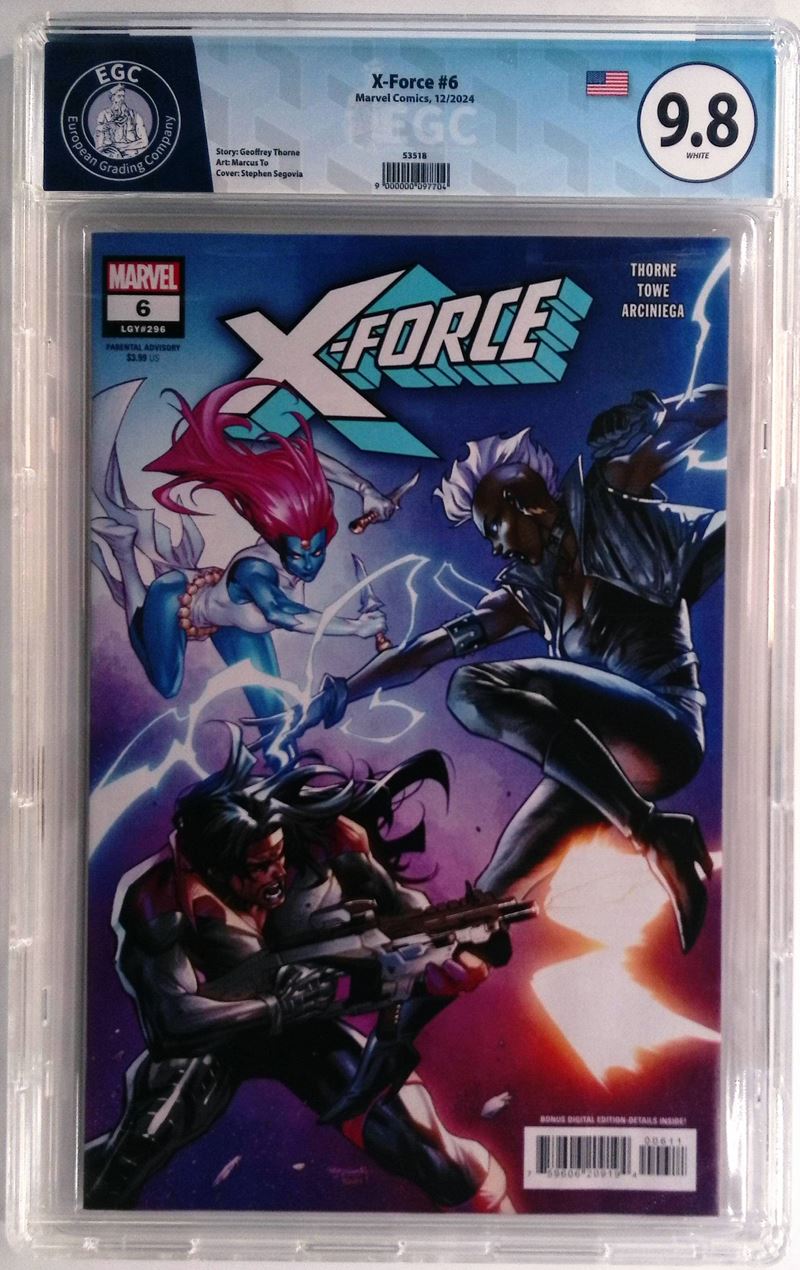 X-Force #6  - Asta Exclusive Comics e Fumetti Gradati - Fidelis Auctions