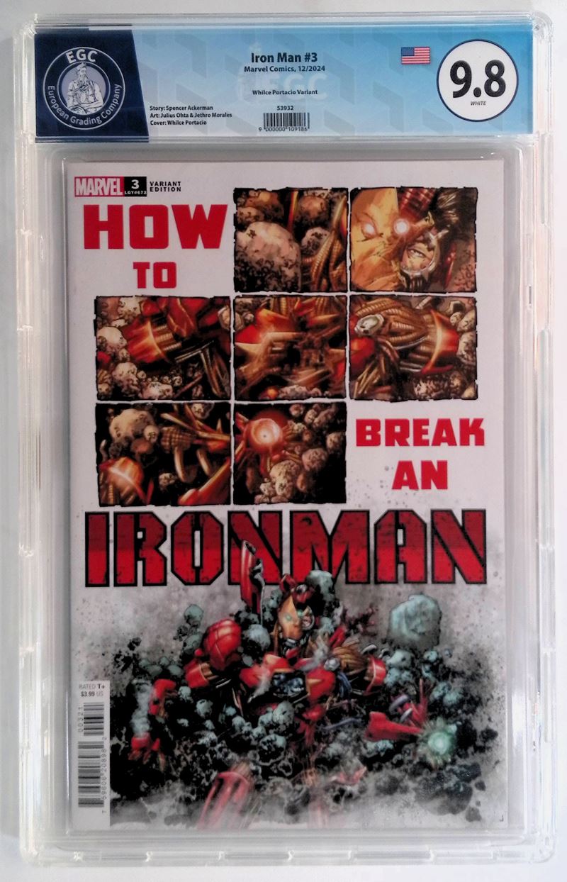 Iron Man #3  - Asta Exclusive Comics e Fumetti Gradati - Fidelis Auctions