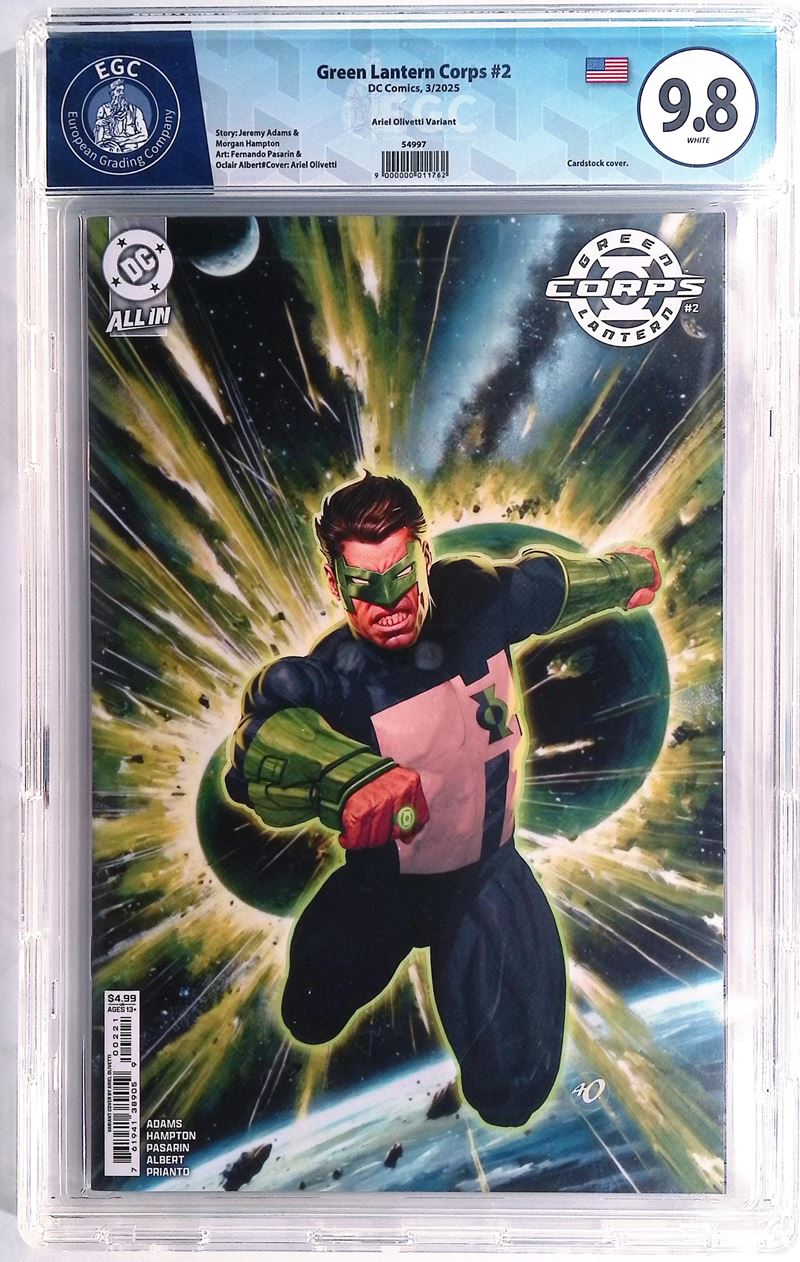 Green Lantern Corps #2  - Asta Exclusive Comics e Fumetti Gradati - Fidelis Auctions