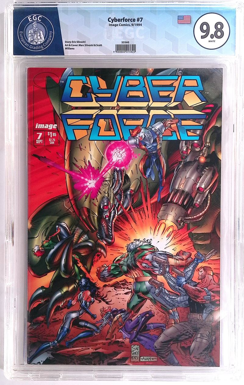 Cyberforce #7  - Asta Exclusive Comics e Fumetti Gradati - Fidelis Auctions