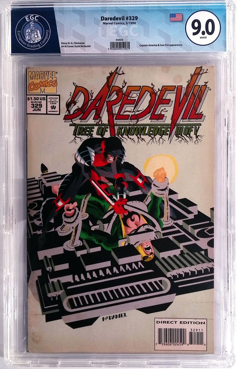 Daredevil #329  - Asta Exclusive Comics e Fumetti Gradati - Fidelis Auctions