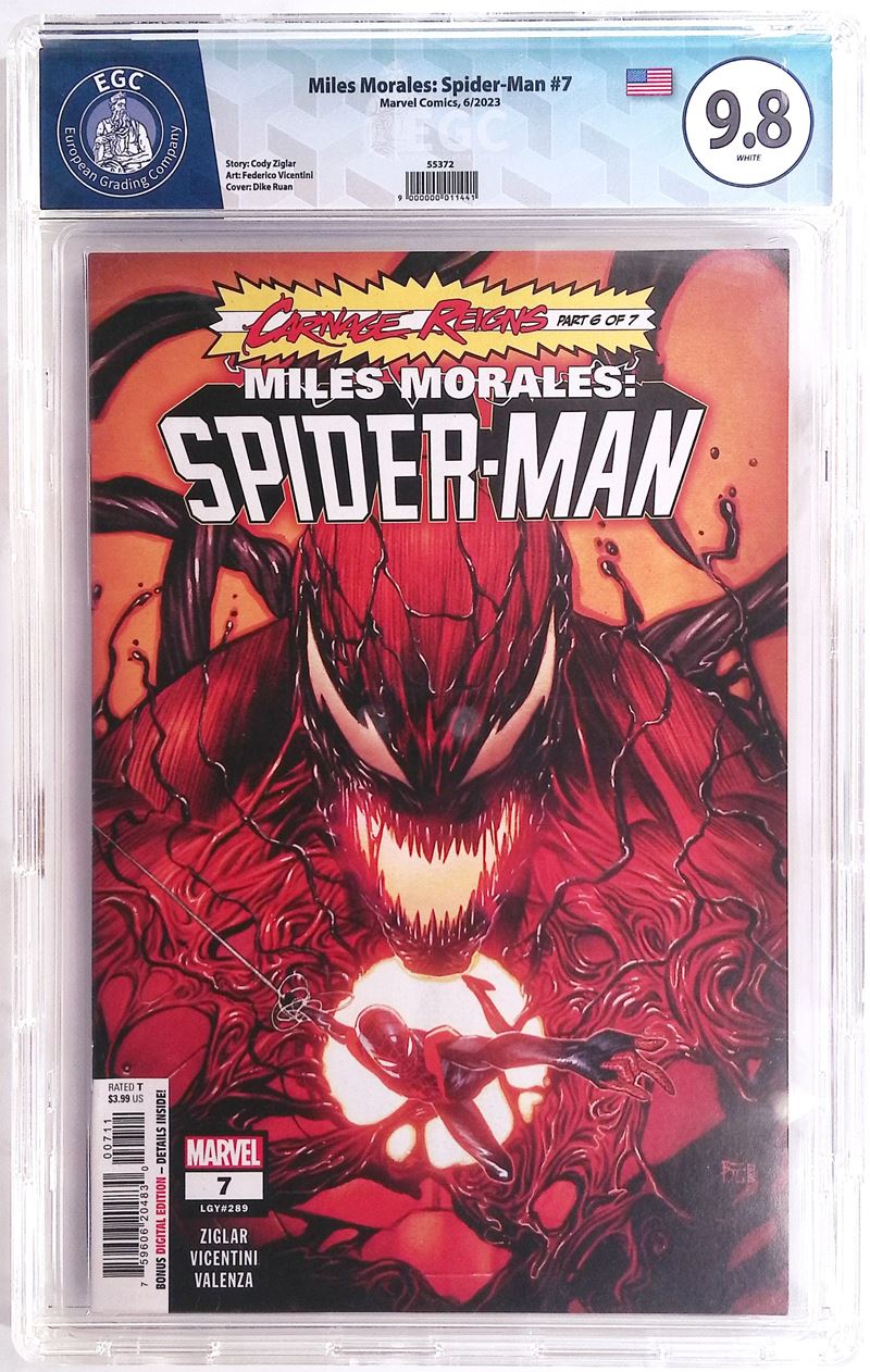 Miles Morales: Spider-Man #7  - Asta Exclusive Comics e Fumetti Gradati - Fidelis Auctions