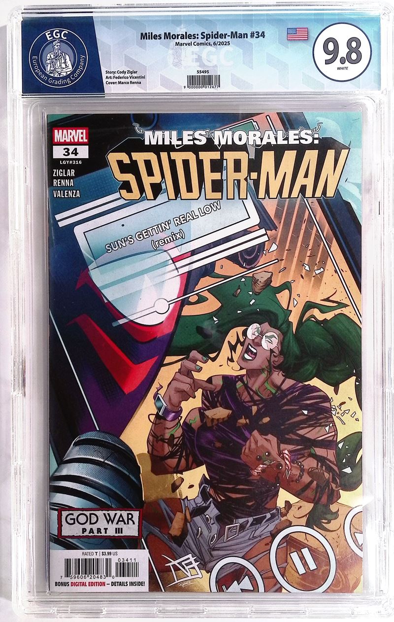 Miles Morales: Spider-Man #34  - Asta Exclusive Comics e Fumetti Gradati - Fidelis Auctions