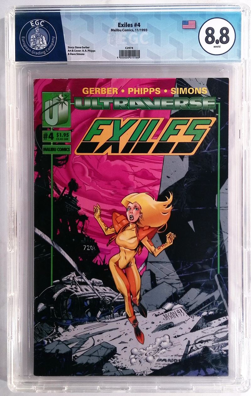 Exiles #4  - Asta Exclusive Comics e Fumetti Gradati - Fidelis Auctions