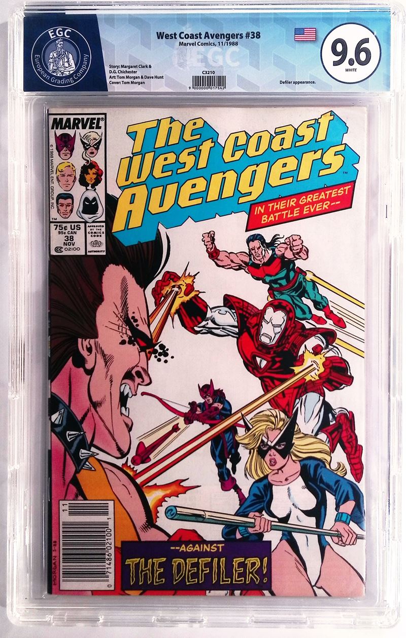 West Coast Avengers #38  - Asta Exclusive Comics e Fumetti Gradati - Fidelis Auctions