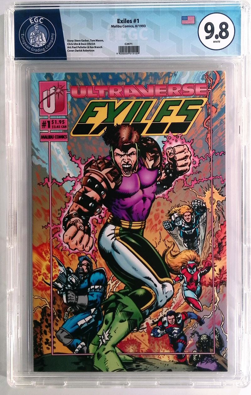 Exiles #1  - Asta Exclusive Comics e Fumetti Gradati - Fidelis Auctions
