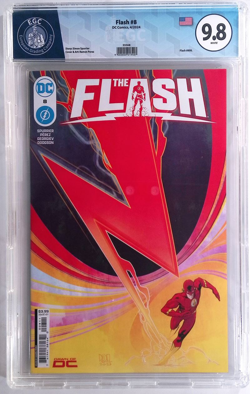 Flash #8  - Asta Exclusive Comics e Fumetti Gradati - Fidelis Auctions
