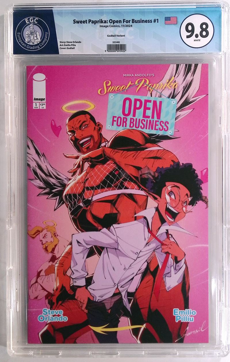 Sweet Paprika: Open For Business #1  - Asta Exclusive Comics e Fumetti Gradati - Fidelis Auctions