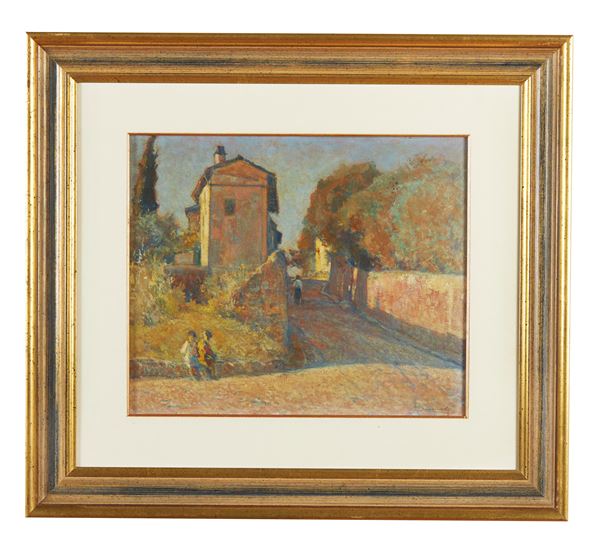 Ludovico Tommasi - “Paesaggio con figure”