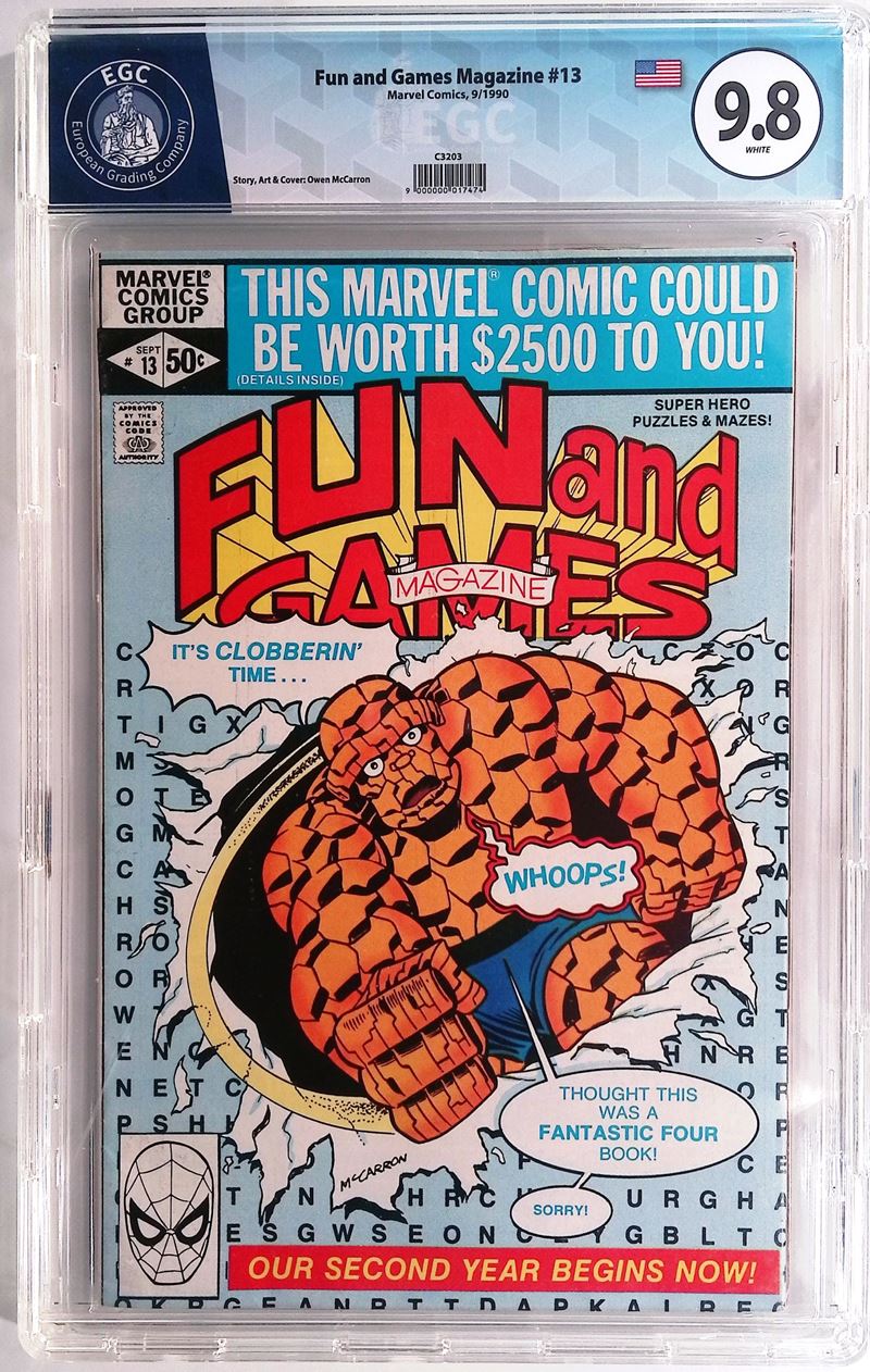 Fun and Games Magazine #13  - Asta Exclusive Comics e Fumetti Gradati - Fidelis Auctions