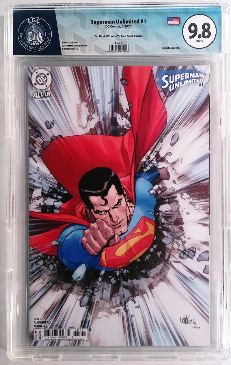 Superman Unlimited #1  - Asta Exclusive Comics e Fumetti Gradati - Fidelis Auctions