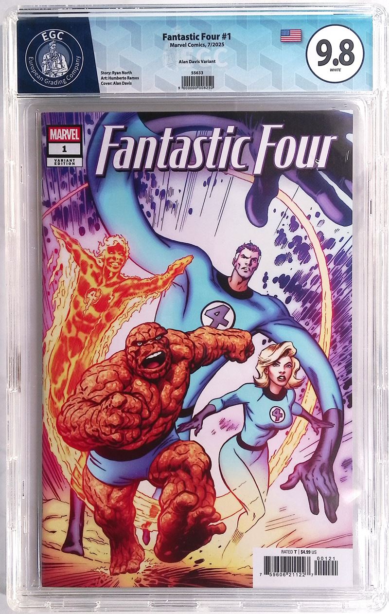 Fantastic Four #1  - Asta Exclusive Comics e Fumetti Gradati - Fidelis Auctions