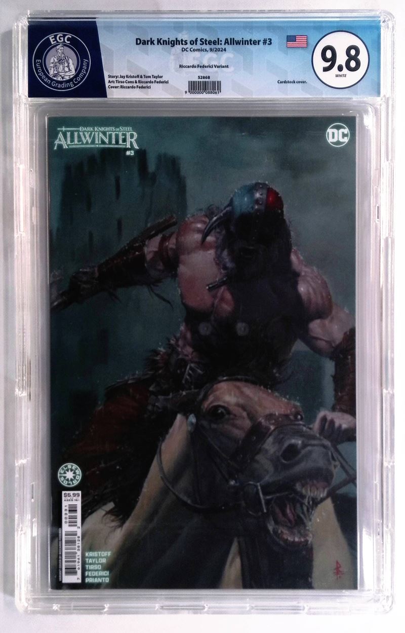 Dark Knights of Steel: Allwinter #3  - Asta Exclusive Comics e Fumetti Gradati - Fidelis Auctions