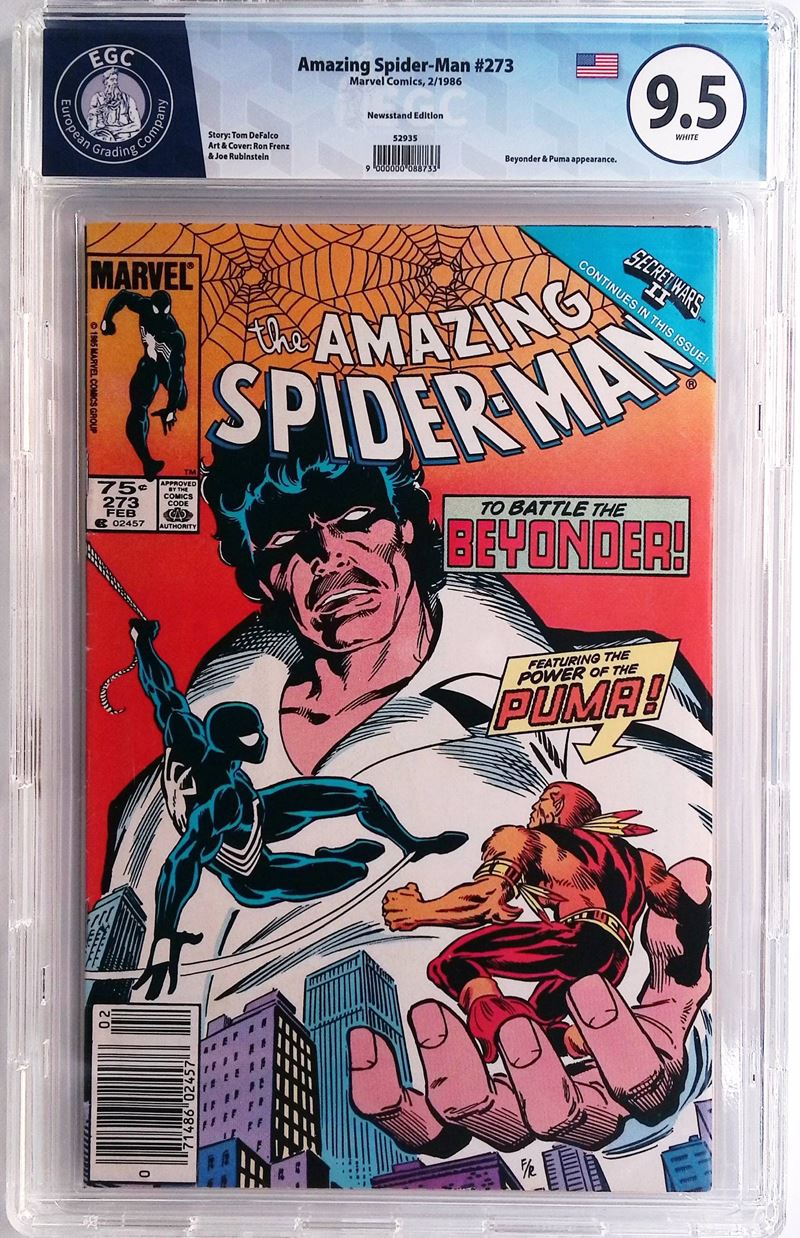 Amazing Spider-Man #273  - Asta Exclusive Comics e Fumetti Gradati - Fidelis Auctions