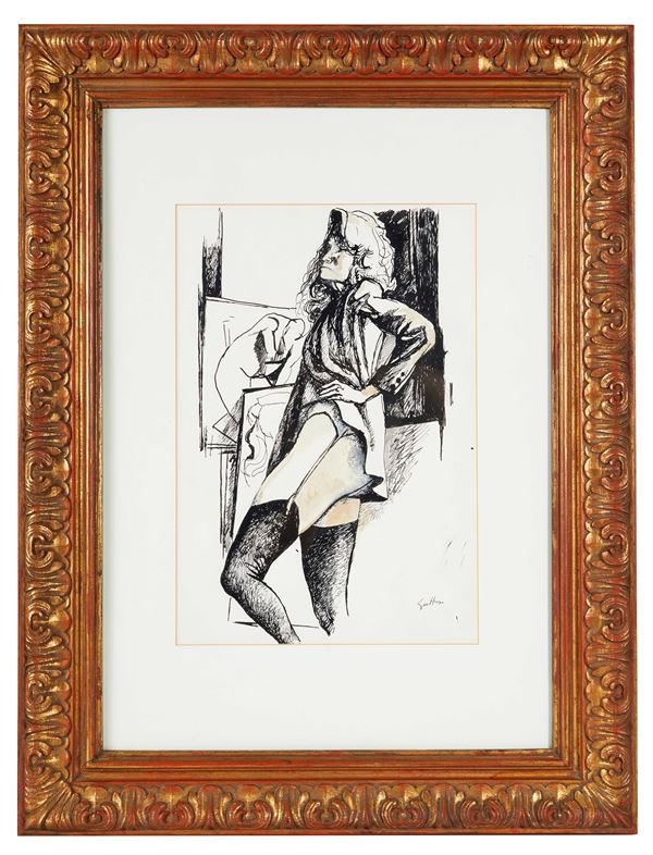 Renato Guttuso - "Marta Marzotto"