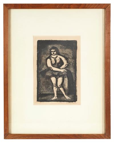 L’ecuyère (litografia a colori), 1926