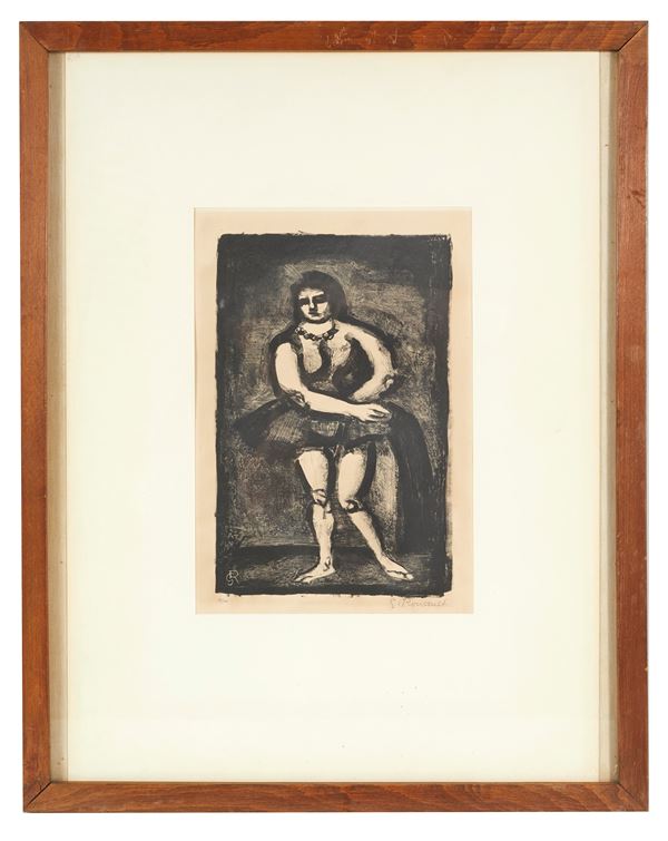 Georges Henri Rouault - "L'ecuyère"